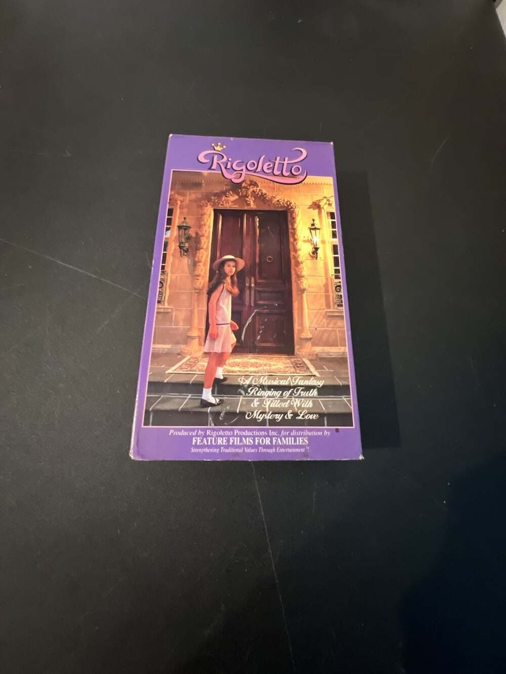 Rigoletto Vhs 1993 Feature Films For Families TESTED